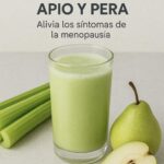 Jugo de Pera y Apio: Alivio Natural para los Síntomas de la Menopausia