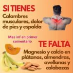 La Importancia del Magnesio y Calcio: Alimentos para Combatir la Cansancio