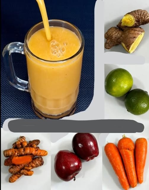 Ingredientes naturales para la bebida curativa
