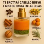 Tónico Capilar Natural para el Crecimiento del Cabello: Recetas y Beneficios