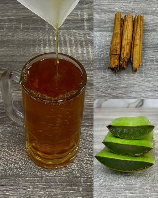 Bebida Natural de Aloe Vera y Canela