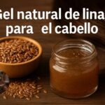 Gel Natural de Linaza para el Cuidado del Cabello