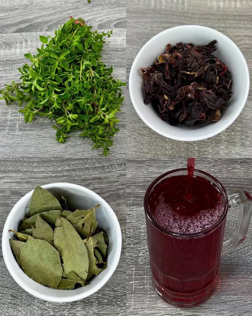 Infusión Sana con Hojas de Perejil, Jamaica y Laurel