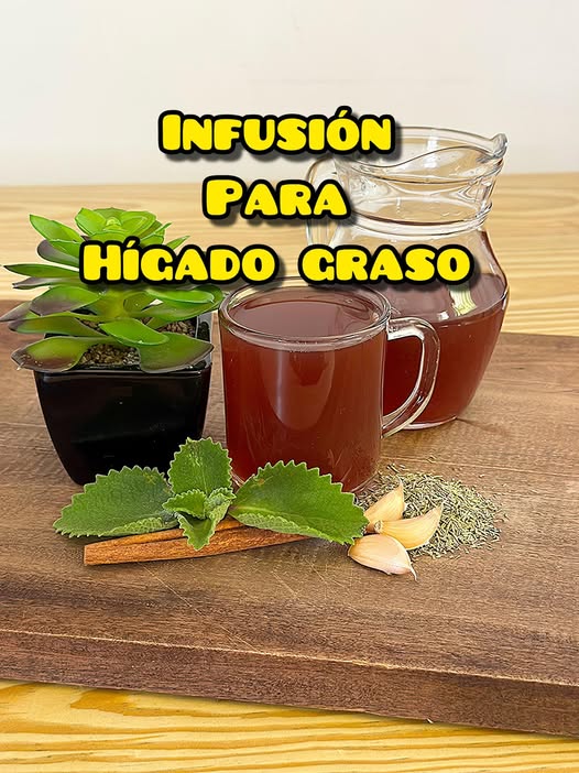 Infusión para hígado graso