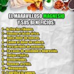 El Maravilloso Magnesio y Sus Beneficios para La Salud